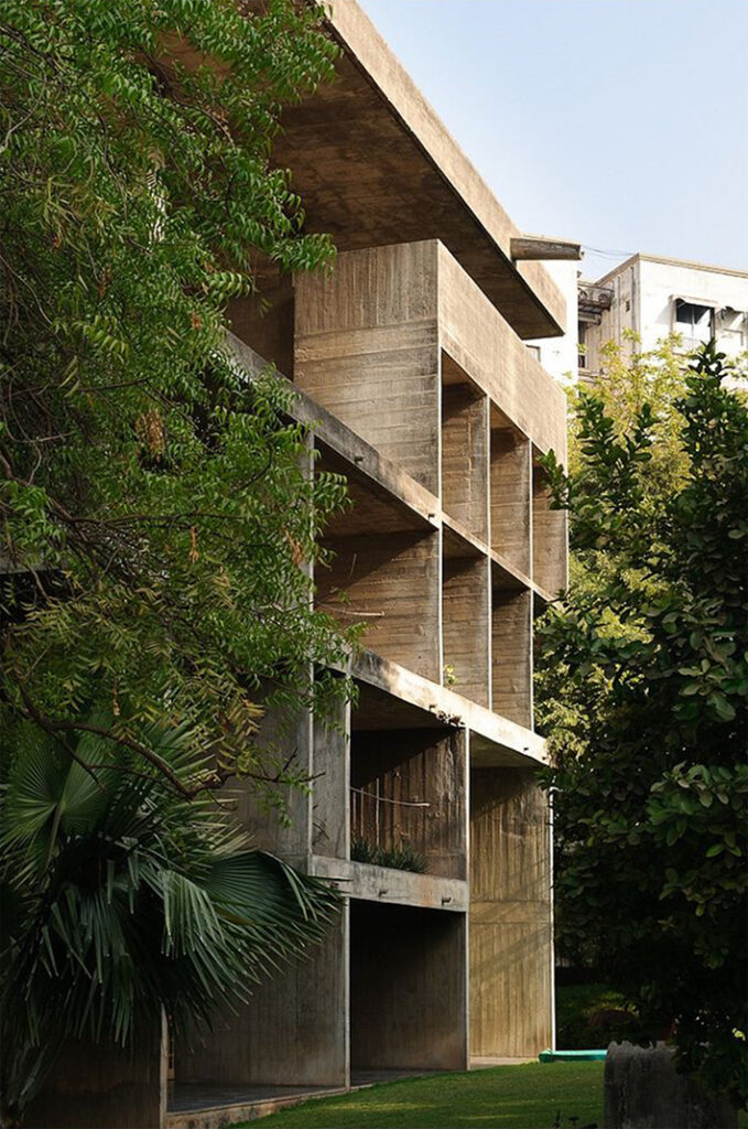 Villa Shodhan. 1951. Ahmedabad, India. Le Corbusier